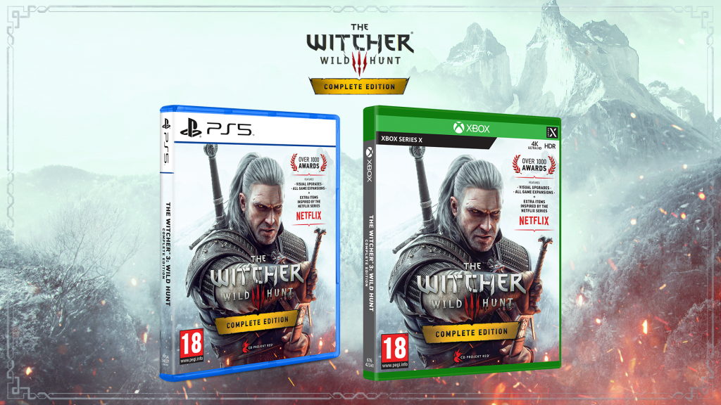 The Witcher 3: Wild Hunt - Complete Edition for Next-Gen Consoles Coming to Retail in January!