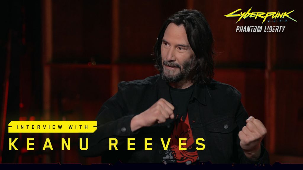 Watch Keanu Reeves Talk Cyberpunk 2077: Phantom Liberty and Take a Tour of Dogtown’s Black Market