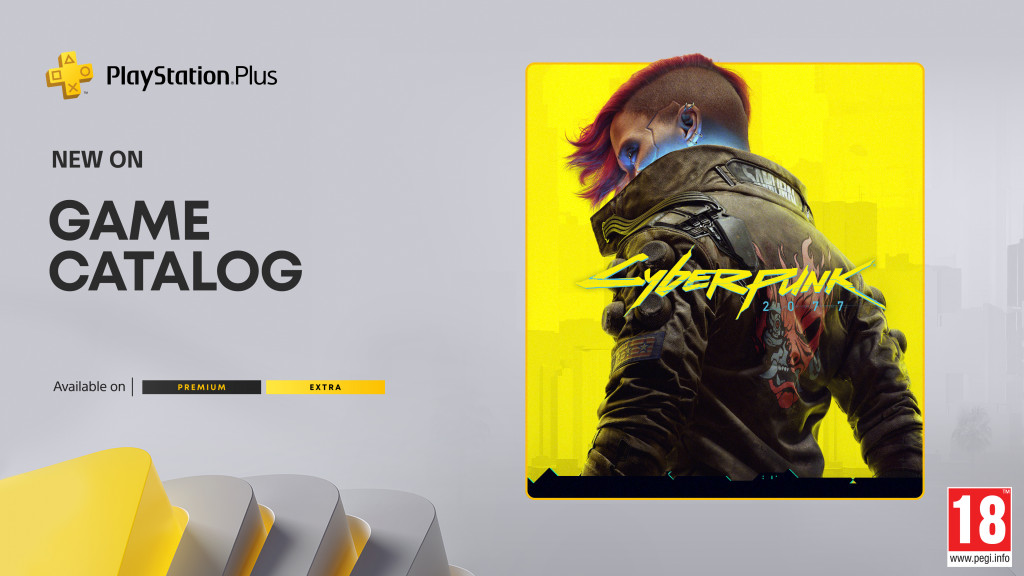 Cyberpunk 2077 Hits the PlayStation Plus Games Catalog